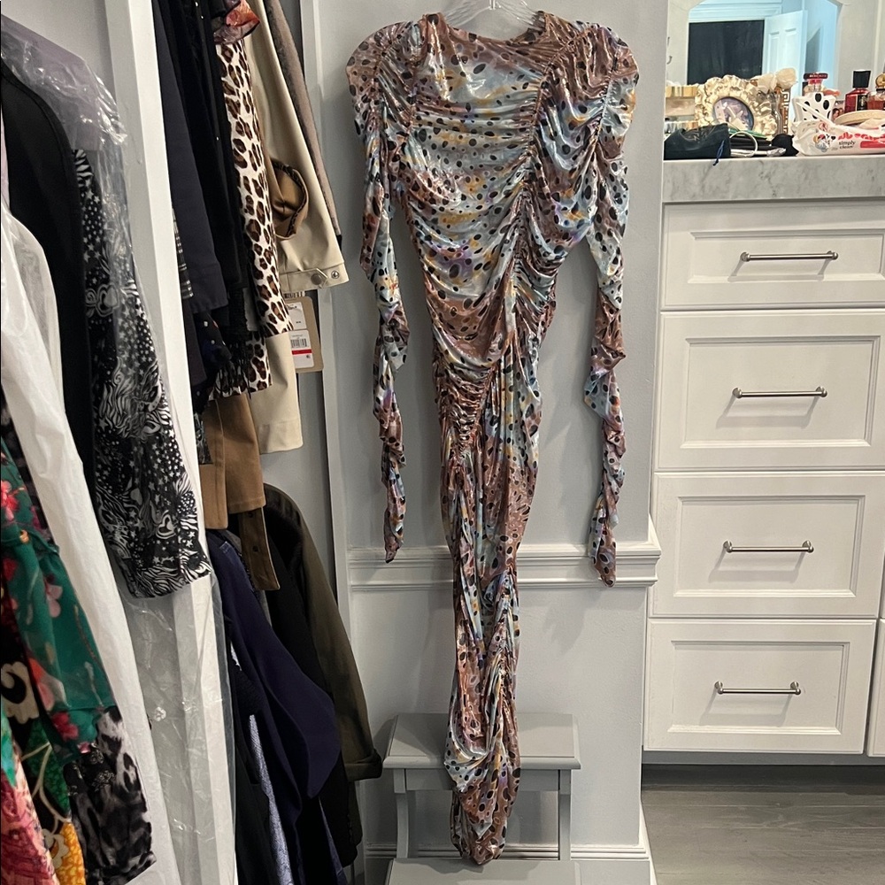 Mugler Long Sleeve Dress